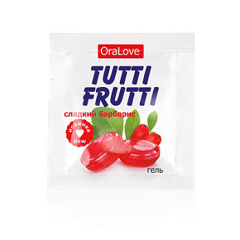 Гель съедобный TUTTI-FRUTTI сладкий барбарис 4 г