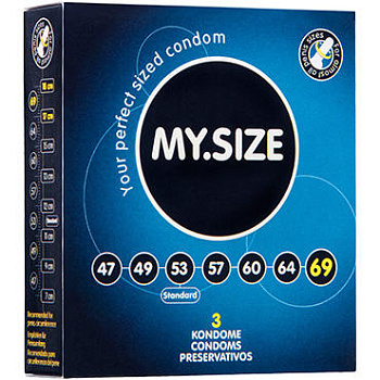 Презервативы "MY.SIZE" №3 размер 69 (ширина 69 mm)