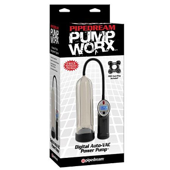 Помпа мужская Accu-Meter Power Pump черная