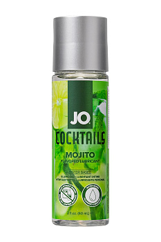 Съедобный гель со вкусом коктейля «Мохито» JO H2O MOJITO, 60 мл