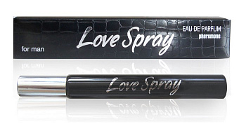 Духи мужские "LOVESPRAY" №4 С ФЕРОМОНАМИ (спрей) 15мл аромат DUNE