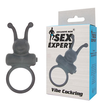 Кольцо эрекционное Sex Expert «Vibe Cockring» с вибрацией