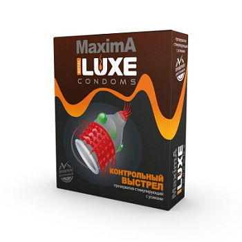 Презерватив Luxe "Контрольный выстрел" 1шт.