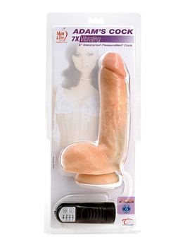 Реалистичный вибратор "Adam's cock"