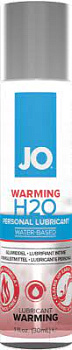 Возбуждающий лубрикант на водной основе JO H2O Warming 30 мл