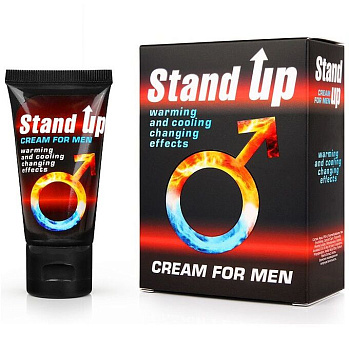 Крем мужской возбуждающий холод-тепло "Stand up" 25 г