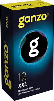 Презервативы GANZO XXL  (увеличенного размера) 12 шт
