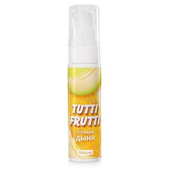 Съедобный лубрикант Ora Love Tutti-Frutti сочная дыня, 30 г