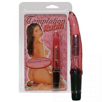 Анальный и вагинальный вибратор "Temptation Rubin"