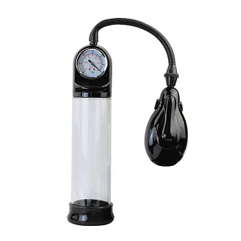 Вакуумная помпа Automatic Gauge Pump, прозрачная 28 см