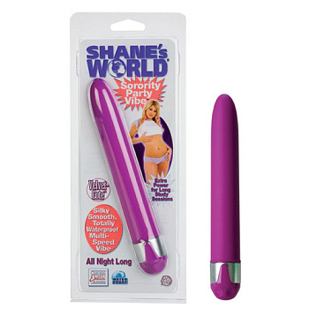 Фиолетовый вибратор 6,5in Shane`s World
