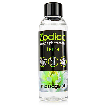 Массажное масло с феромонами ZODIAC TERRA 75 мл