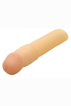 Насадка-удлиннитель Transformer Penis Extension 3" телесная удлиняет на 7.5 см